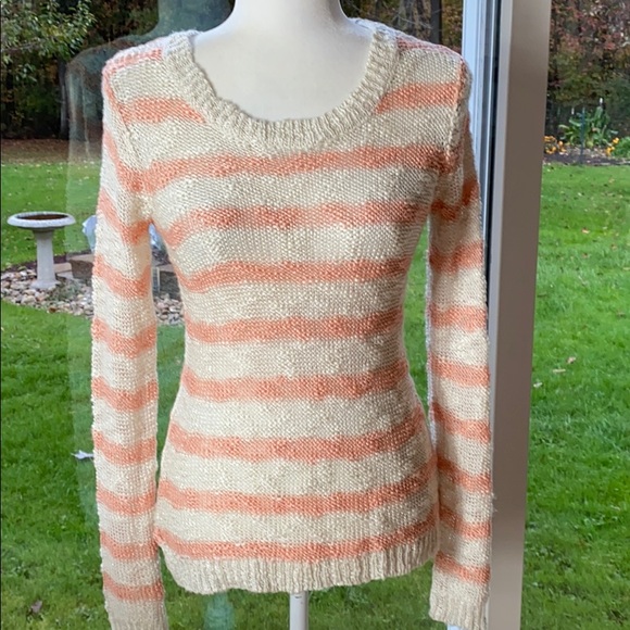 Pink Rose Sweaters - PINK ROSE SWEATER AND EARRINGS NWT